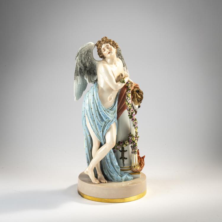 Hauptbild zu Objekt, 'Sleep', 1786, Christian Gottfried J&uuml;chtzer, Meissen, KPM, 171C 512