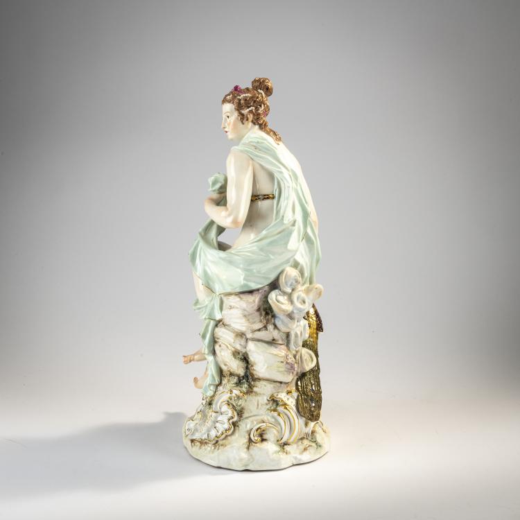 Bild 2 zu Objekt, 'Juno with Peacock', 1912, Paul Helmig, Meissen, KPM, 171C 537