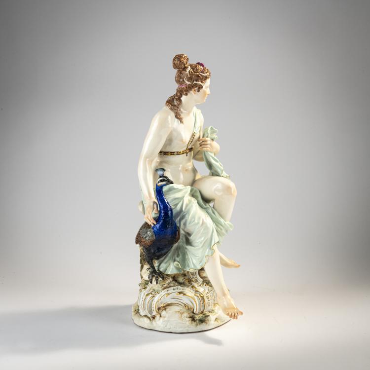 Bild 4 zu Objekt, 'Juno with Peacock', 1912, Paul Helmig, Meissen, KPM, 171C 537