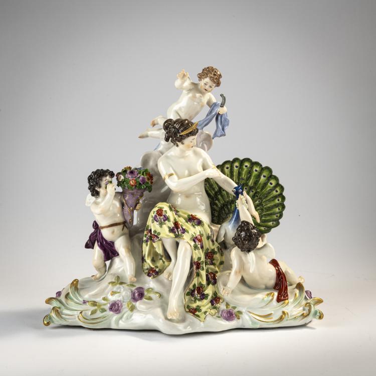Hauptbild zu Objekt, 'Air', 1892, Paul Helmig, Meissen, KPM, 171C 518