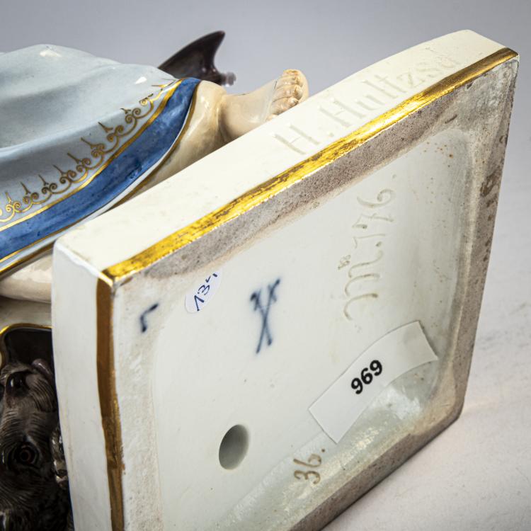 Bild 5 zu Objekt, 'Psyche with Cerberus', 1882-85, Hermann Hultzsch, Meissen, KPM, 171C 514