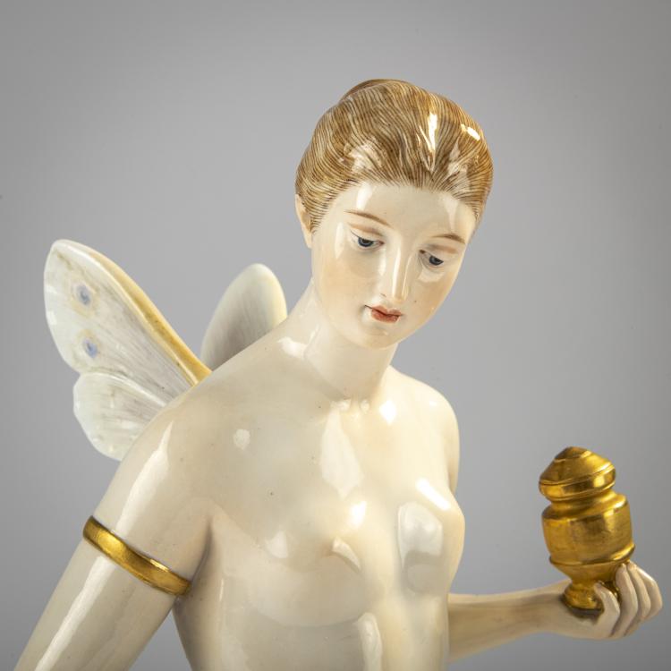Bild 6 zu Objekt, 'Psyche with Cerberus', 1882-85, Hermann Hultzsch, Meissen, KPM, 171C 514