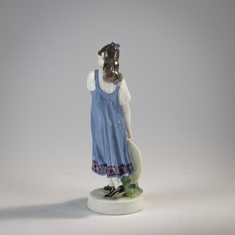 Bild 2 zu Objekt, 'Girl with Straw Hat', 1905-10, Karl Theodor Eichler, Meissen, KPM, 171C 529