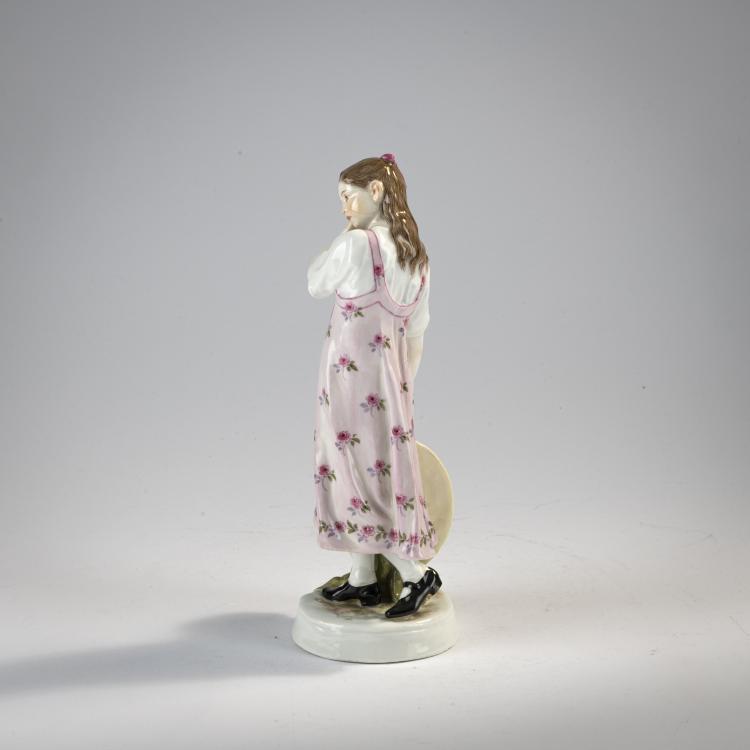 Bild 3 zu Objekt, 'Girl with Straw Hat', 1905-10, Karl Theodor Eichler, Meissen, KPM, 171C 532