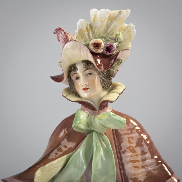 Bild 1 zu Objekt, 'Lady with Umbrella', 1896, Meissen, KPM, 171C 520