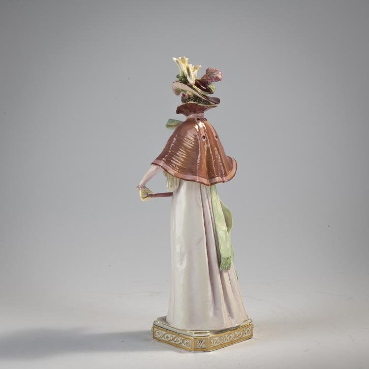 Bild 3 zu Objekt, 'Lady with Umbrella', 1896, Meissen, KPM, 171C 520