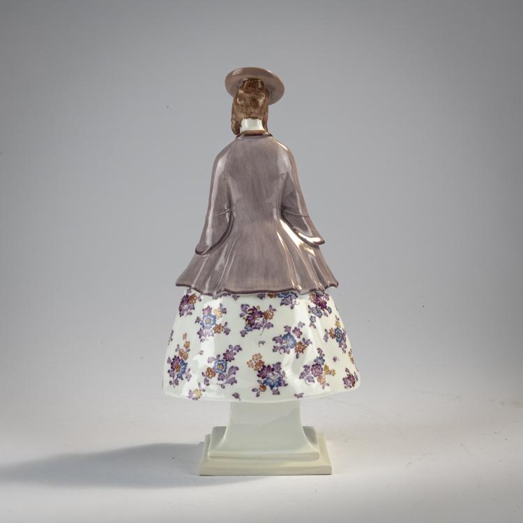 Bild 2 zu Objekt, 'Lady donning a rose', 1914, Richard Langer, Meissen, KPM, 171C 538