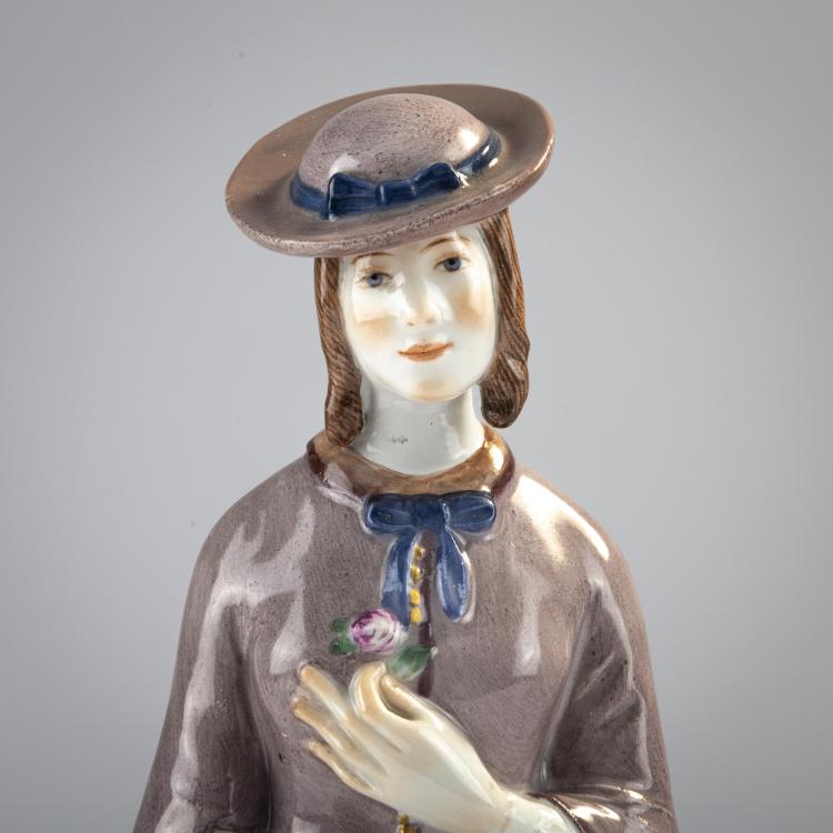 Bild 4 zu Objekt, 'Lady donning a rose', 1914, Richard Langer, Meissen, KPM, 171C 538