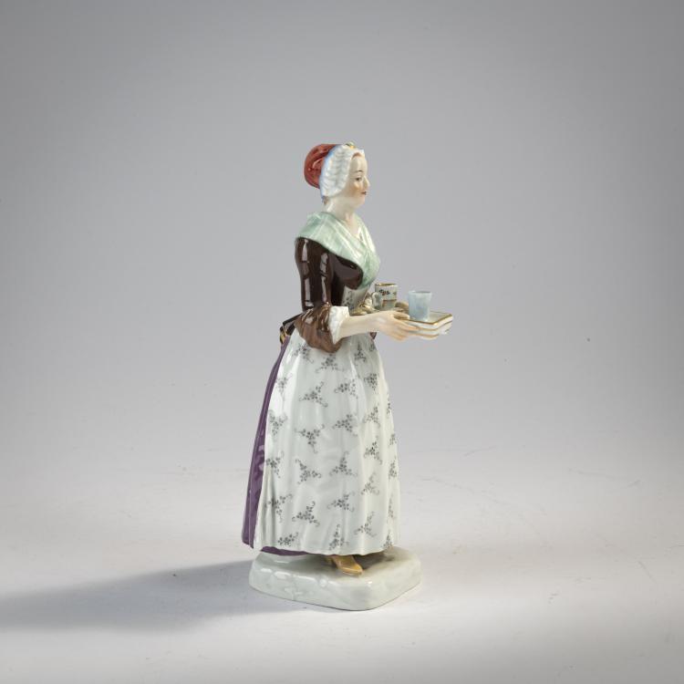 Bild 1 zu Objekt, 'Viennese Chocolate Girl', 1901-04, Jean-Etienne Liotard (after), Meissen, KPM, 171C 525