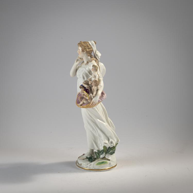 Bild 3 zu Objekt, 'Seller of Cupids', 1898, Paul Helmig, Meissen, KPM, 171C 523
