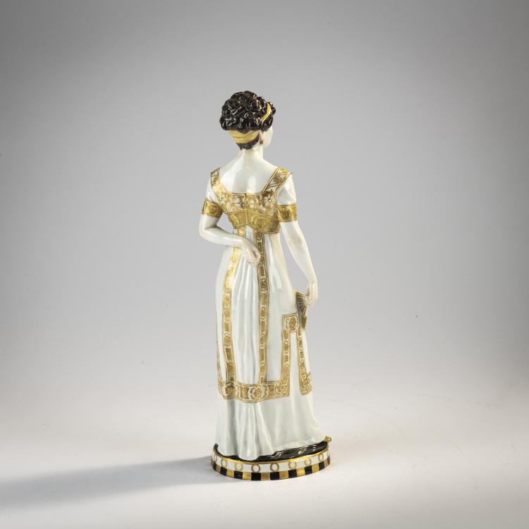 Bild 3 zu Objekt, 'Lady with a Fan', 1911-12, Alfred Otto Adalbert K&ouml;nig, Meissen, KPM, 171C 536