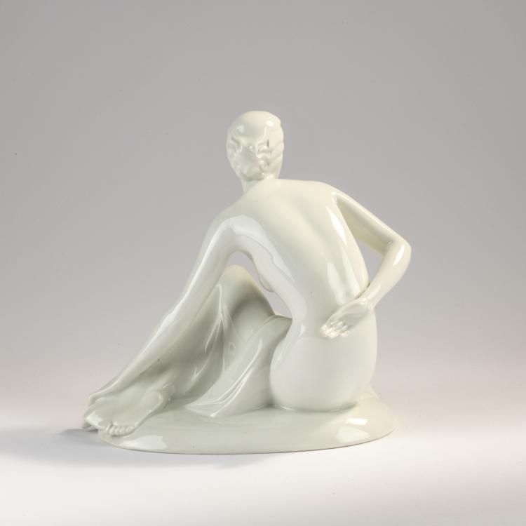 Bild 2 zu Objekt, 'Bather', c. 1932, Gerhard Schliepstein, Rosenthal, Selb, 171C 548