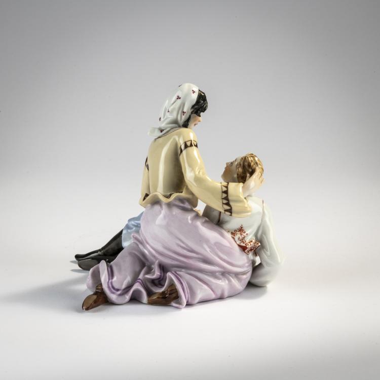 Bild 2 zu Objekt, 'Folk Song', c. 1928, Mathilde Jaksch, Augarten, Wien, 171C 479