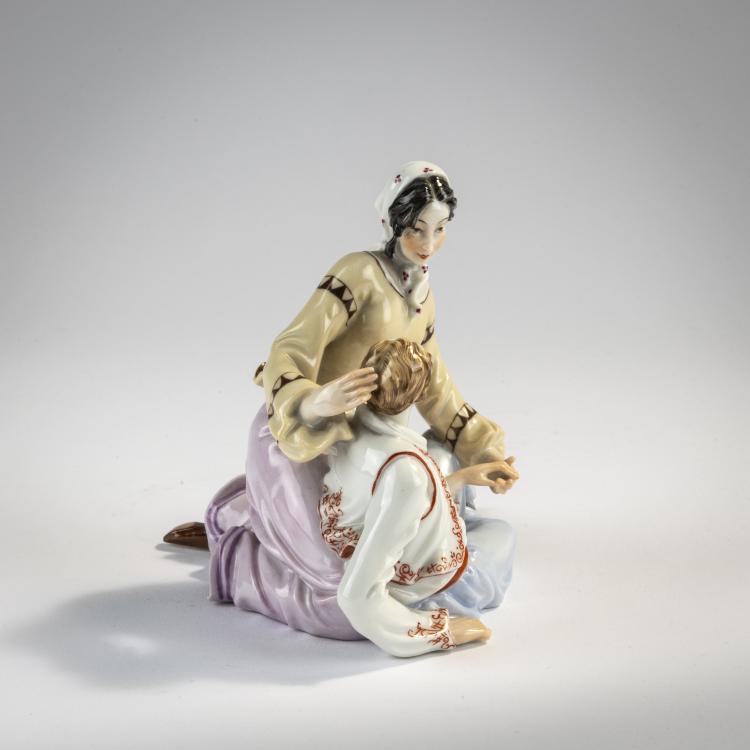 Bild 3 zu Objekt, 'Folk Song', c. 1928, Mathilde Jaksch, Augarten, Wien, 171C 479