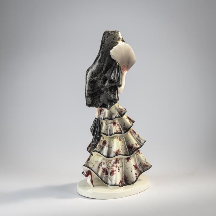 Bild 4 zu Objekt, 'Spaniard', c. 1936, Claire Herczeg-Weiss, Goldscheider, Wien, 171C 599