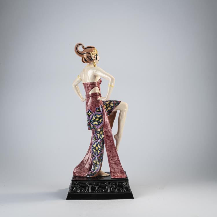 Bild 4 zu Objekt, 'Egyptian Temple Dancer', 1921, Goldscheider, Wien, 171C 567