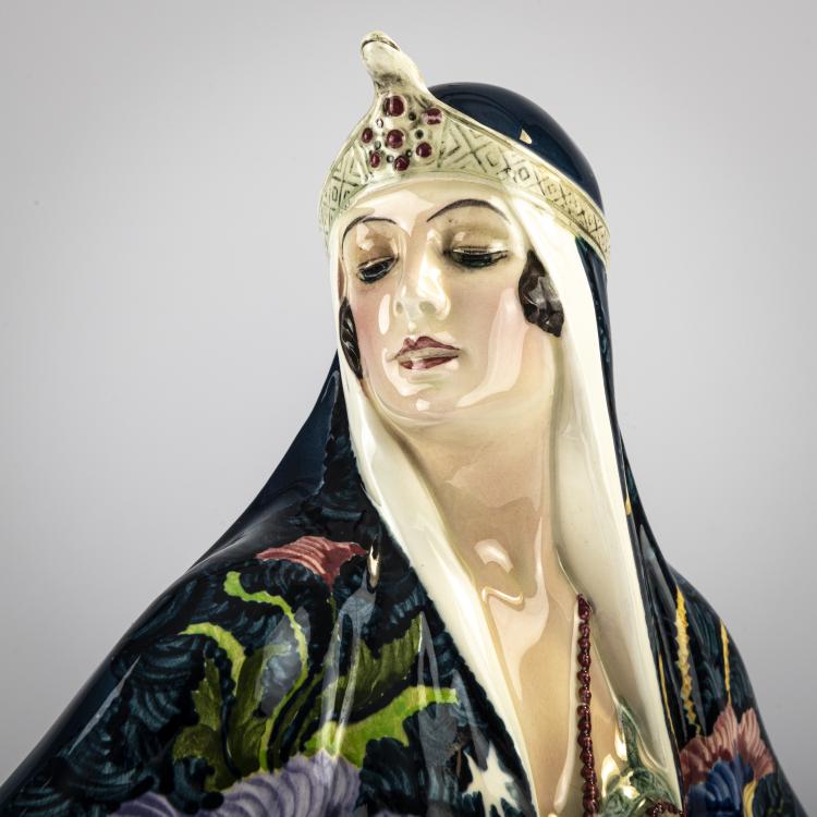 Bild 4 zu Objekt, 'Aida', 1923/24, Josef Lorenzl, Goldscheider, Wien, 171C 572