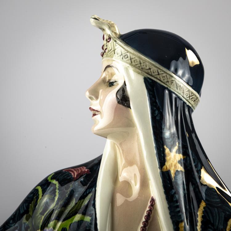 Bild 7 zu Objekt, 'Aida', 1923/24, Josef Lorenzl, Goldscheider, Wien, 171C 572