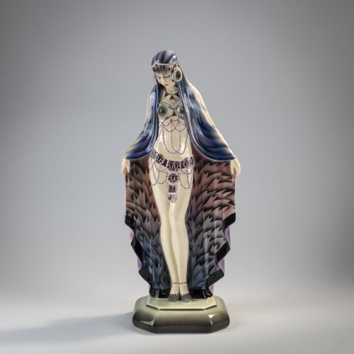 'Standing Harem Dancer' table light, c. 1929