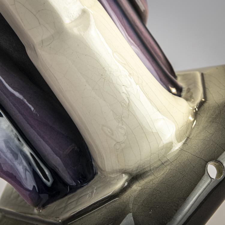 Bild 6 zu Objekt, Lampenfu&szlig; 'Stehende Haremst&auml;nzerin', um 1929, Josef Lorenzl, Goldscheider, Wien, 171C 591