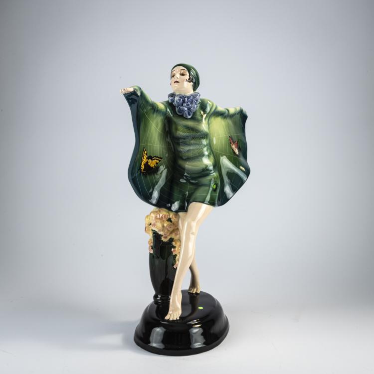 Bild 1 zu Objekt, 'Captive Bird' (Niddy Impekhoven), c. 1922, Josef Lorenzl, Goldscheider, Wien, 171C 571