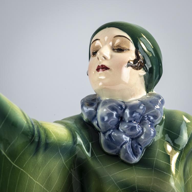 Bild 2 zu Objekt, 'Captive Bird' (Niddy Impekhoven), c. 1922, Josef Lorenzl, Goldscheider, Wien, 171C 571