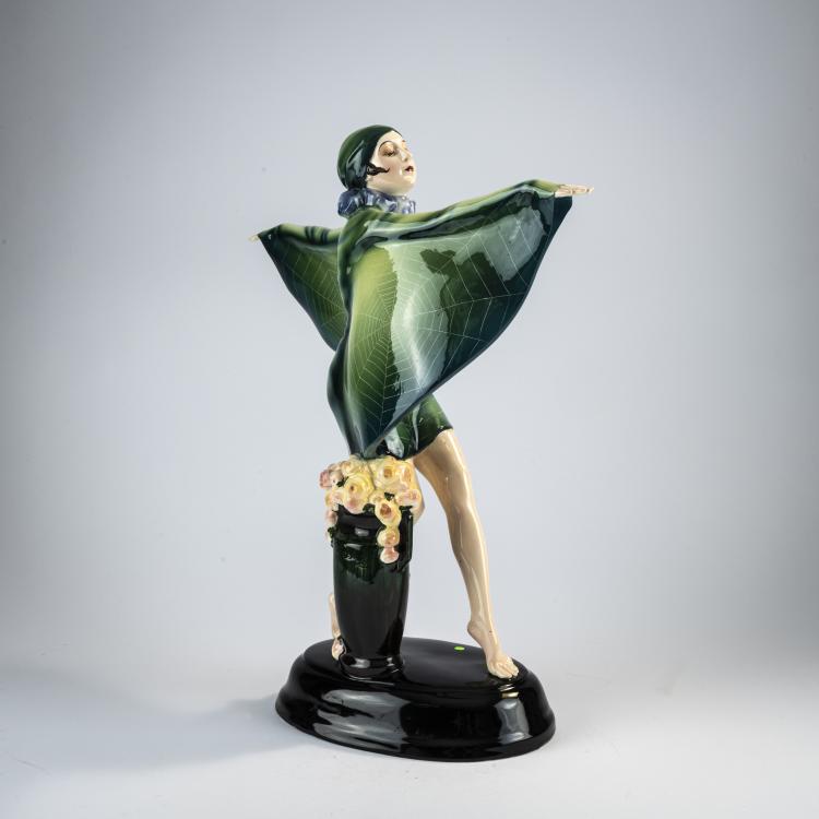 Bild 3 zu Objekt, 'Captive Bird' (Niddy Impekhoven), c. 1922, Josef Lorenzl, Goldscheider, Wien, 171C 571