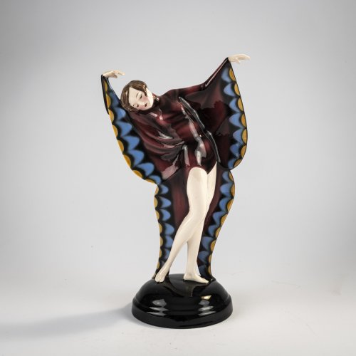 'Tänzerin im Schmetterlingskostüm (sich drehend)', um 1929