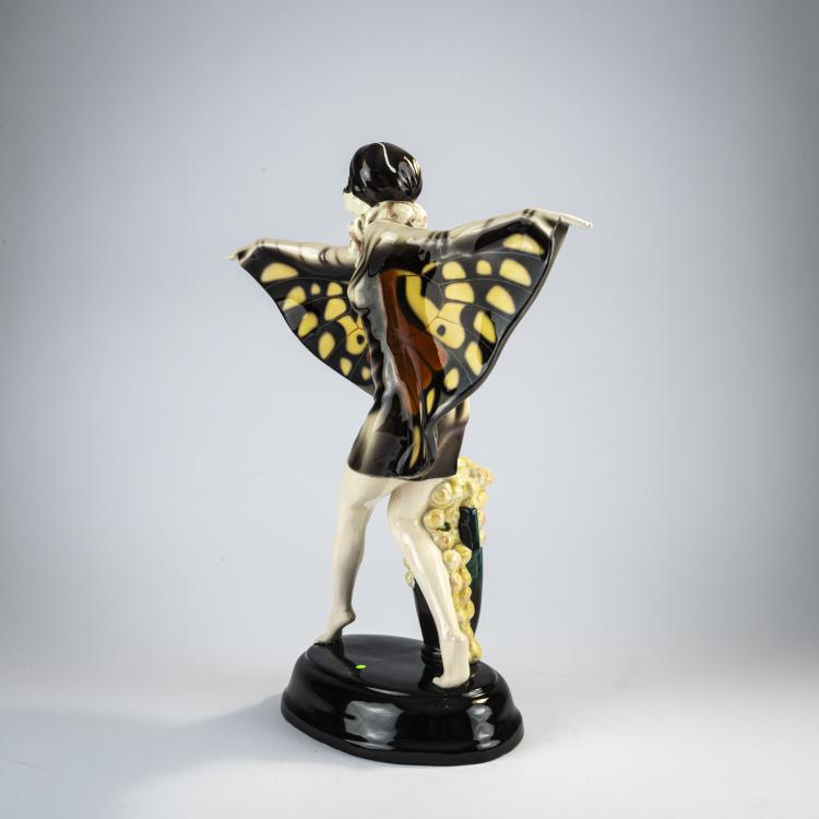 Bild 5 zu Objekt, 'Gefangener Vogel' (Niddy Impekhoven), um 1922, Josef Lorenzl, Goldscheider, Wien, 171C 570