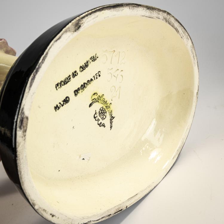 Bild 5 zu Objekt, 'Turteltauben', 1927/28, Stephan Dakon, Goldscheider, Wien, 171C 583