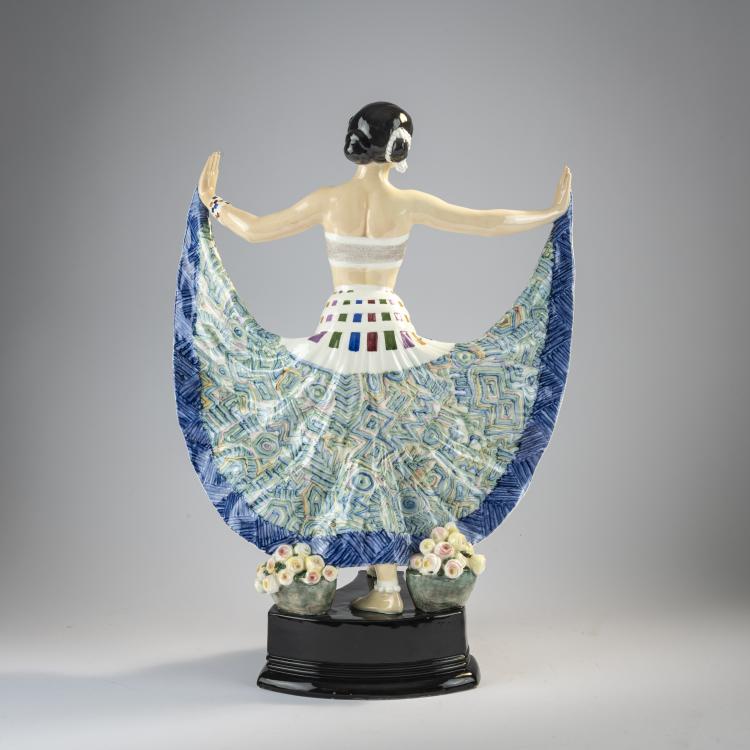 Bild 2 zu Objekt, Tall figure 'Ruth', 1911/12, Albert Dominique Ros&eacute;, Goldscheider, Wien, 171C 563