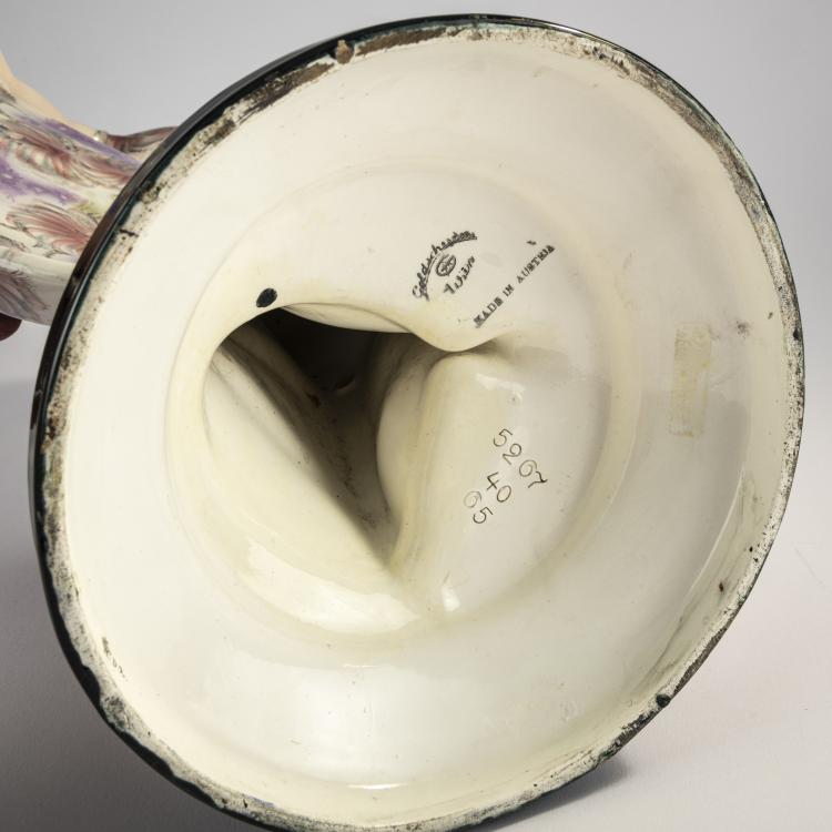 Bild 6 zu Objekt, 'Orientalische T&auml;nzerin in Pose', um 1923, Josef Lorenzl, Goldscheider, Wien, 171C 573