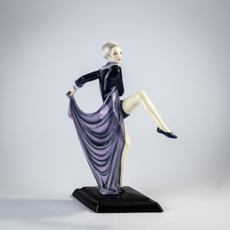 Bild 3 zu Objekt, 'T&auml;nzerin', 1929/30, Josef Lorenzl, Goldscheider, Wien, 171C 590