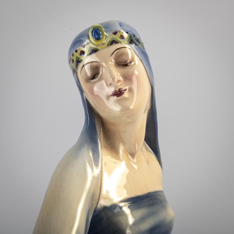 Bild 3 zu Objekt, 'Temple Dancer', c. 1928/29, Goldscheider, Marcell, Wien, 171C 560