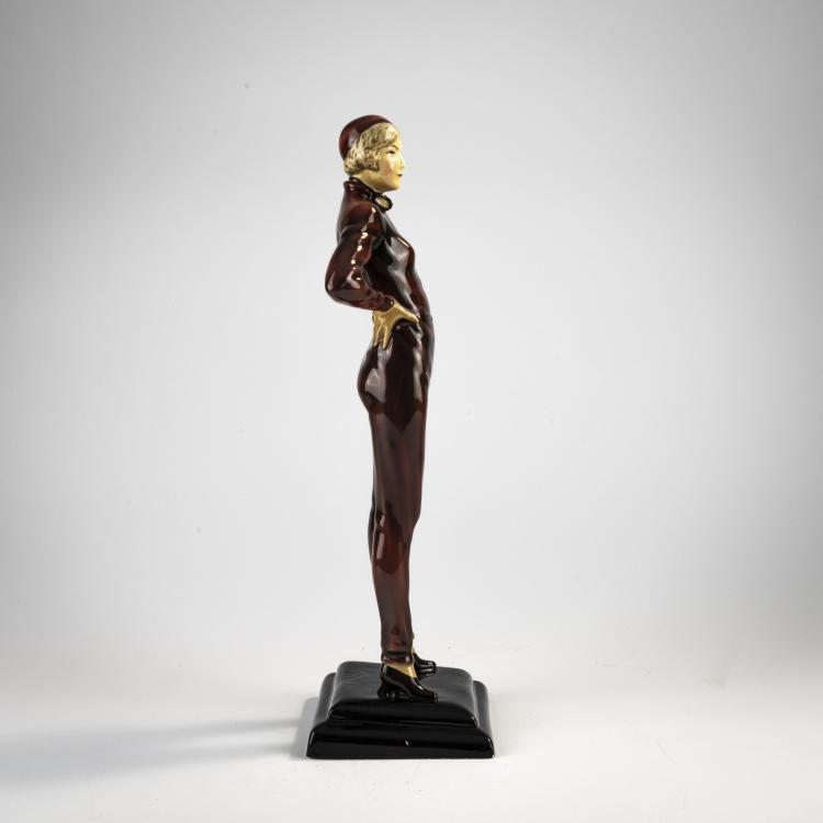 Bild 1 zu Objekt, 'Autogirl', 1929, Stephan Dakon, Goldscheider, Wien, 171C 589