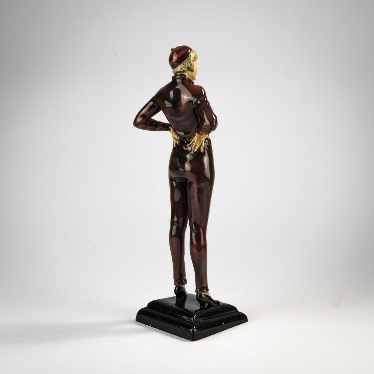 Bild 2 zu Objekt, 'Autogirl', 1929, Stephan Dakon, Goldscheider, Wien, 171C 589