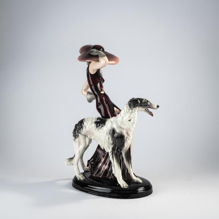 Bild 2 zu Objekt, 'Maskerade', 1935/36, Claire Herczeg-Weiss, Goldscheider, Wien, 171C 597