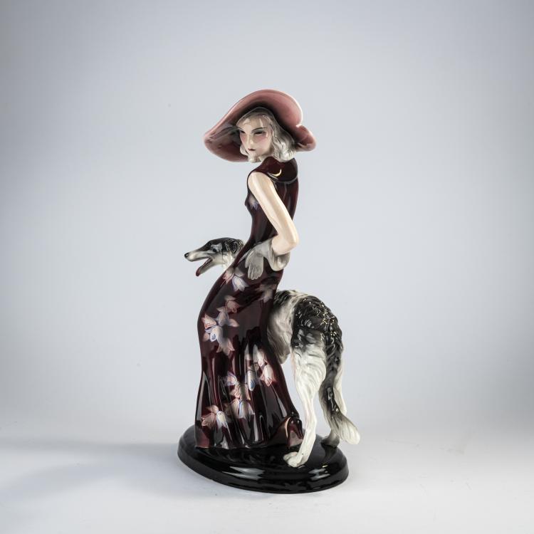 Bild 4 zu Objekt, 'Maskerade', 1935/36, Claire Herczeg-Weiss, Goldscheider, Wien, 171C 597