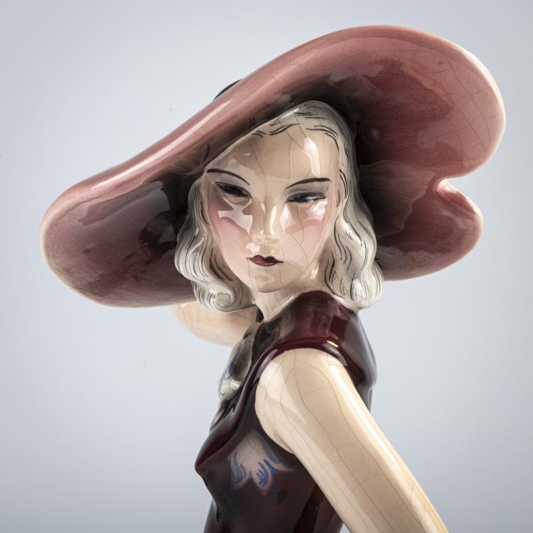 Bild 5 zu Objekt, 'Maskerade', 1935/36, Claire Herczeg-Weiss, Goldscheider, Wien, 171C 597