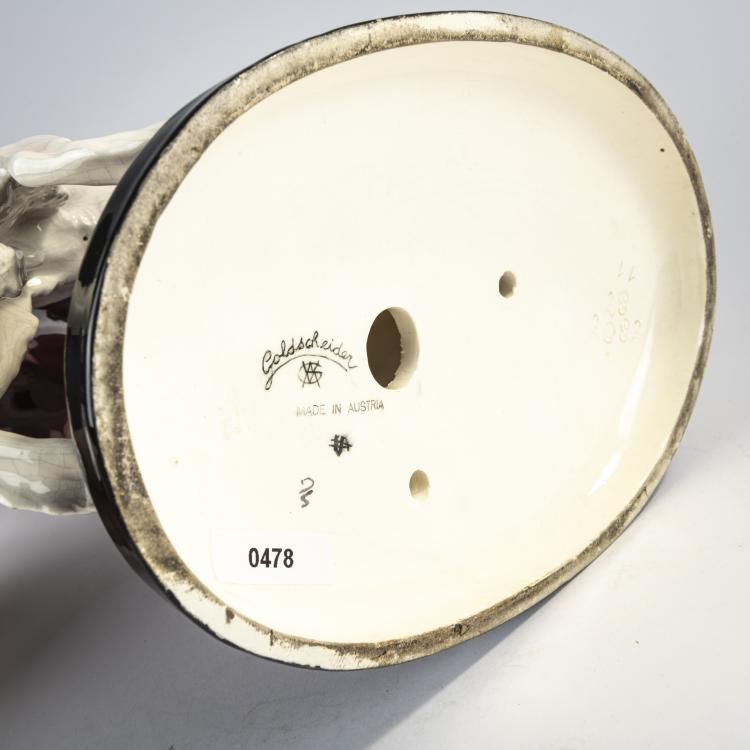 Bild 6 zu Objekt, 'Maskerade', 1935/36, Claire Herczeg-Weiss, Goldscheider, Wien, 171C 597