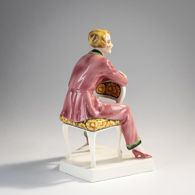 Bild 2 zu Objekt, 'Pyjama', c. 1928, Josef Lorenzl, Goldscheider, Wien, 171C 586