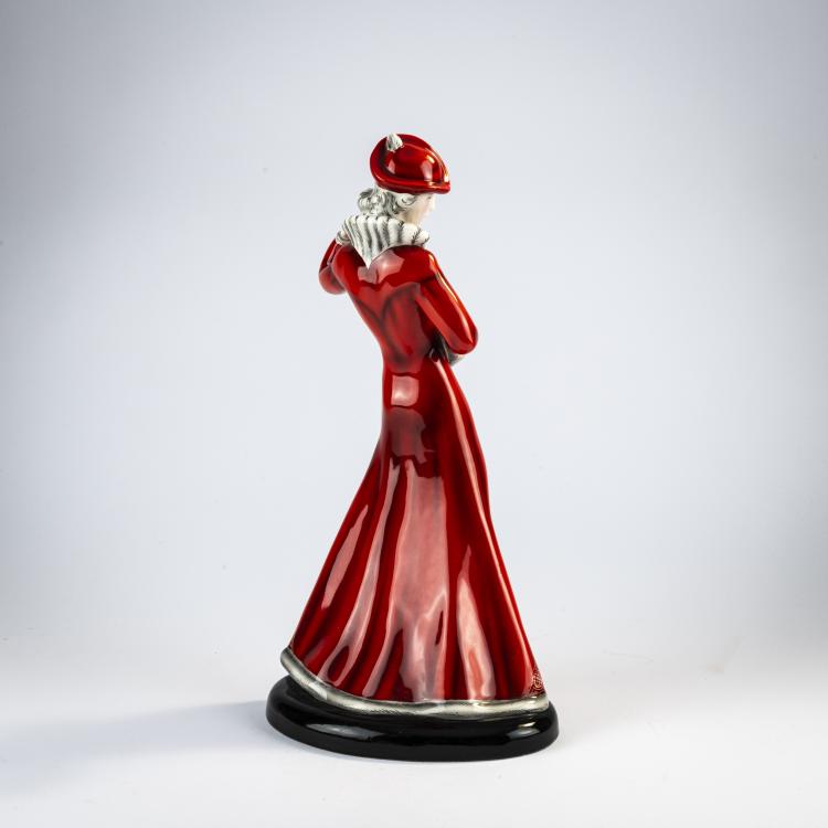 Bild 3 zu Objekt, 'Muff Lady', 1937/38, Claire Herczeg-Weiss, Goldscheider, Wien, 171C 600