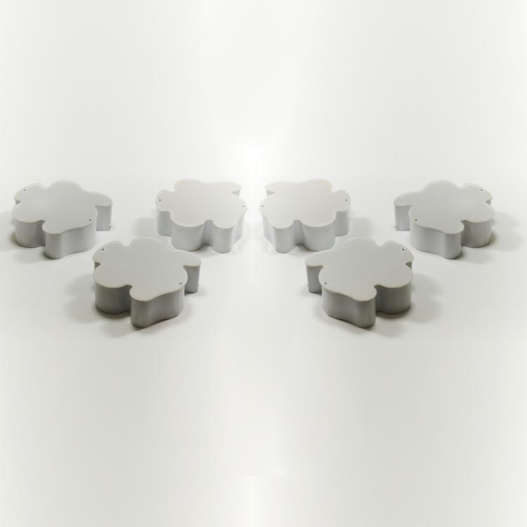 Bild 5 zu Objekt, Sechs Wandleuchten 'Nuvola Piccola', 1960er Jahre, Zonca, Italien, 170A 78