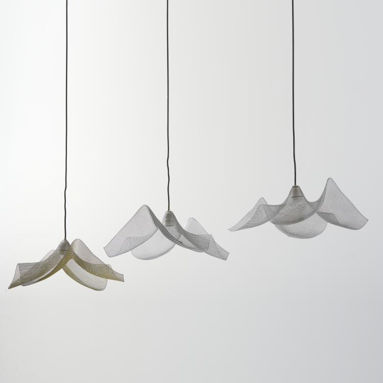 Bild 1 zu Objekt, Drei Deckenleuchten, 1990er Jahre, Italien, 170A 224