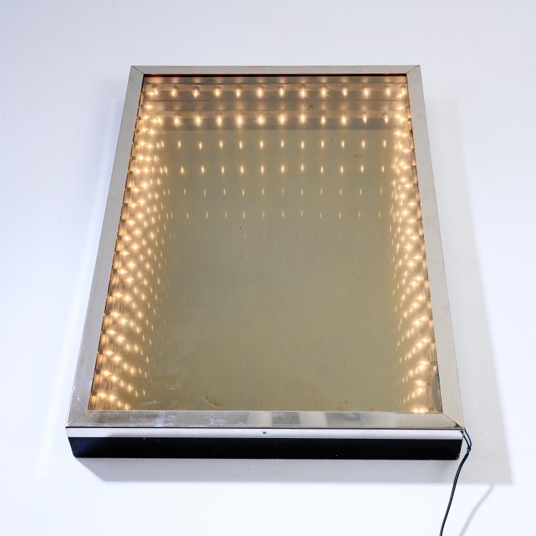 Hauptbild zu Objekt, Wandspiegel 'Infinity', 1960er Jahre, Italien, 170A 84