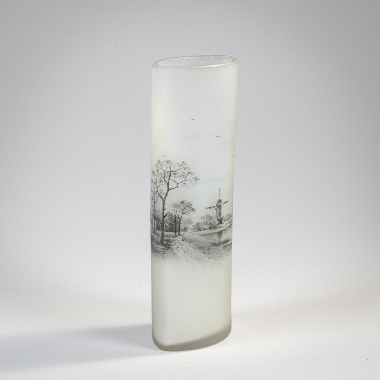 Bild 1 zu Objekt, Vase 'Delft', 1899, Daum Fr&egrave;res, Nancy, 171A 25