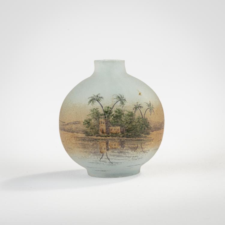 Hauptbild zu Objekt, Miniaturvase 'Nil', 1905, Daum Fr&egrave;res, Nancy, 171A 36