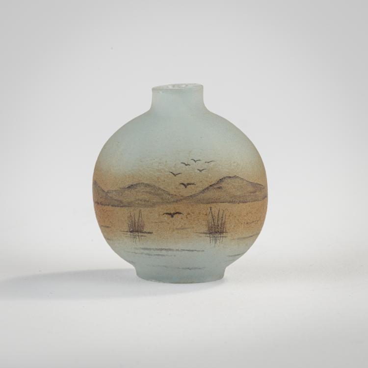 Bild 1 zu Objekt, Miniaturvase 'Nil', 1905, Daum Fr&egrave;res, Nancy, 171A 36