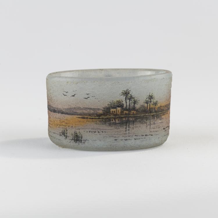 Bild 1 zu Objekt, Miniature bowl 'Nil', 1905, Daum Fr&egrave;res, Nancy, 171A 38