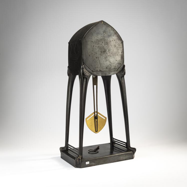 Bild 3 zu Objekt, Tischuhr, um 1903, Albin M&uuml;ller, Stolbergsches H&uuml;ttenwerk, Ilsenburg, 171B 449